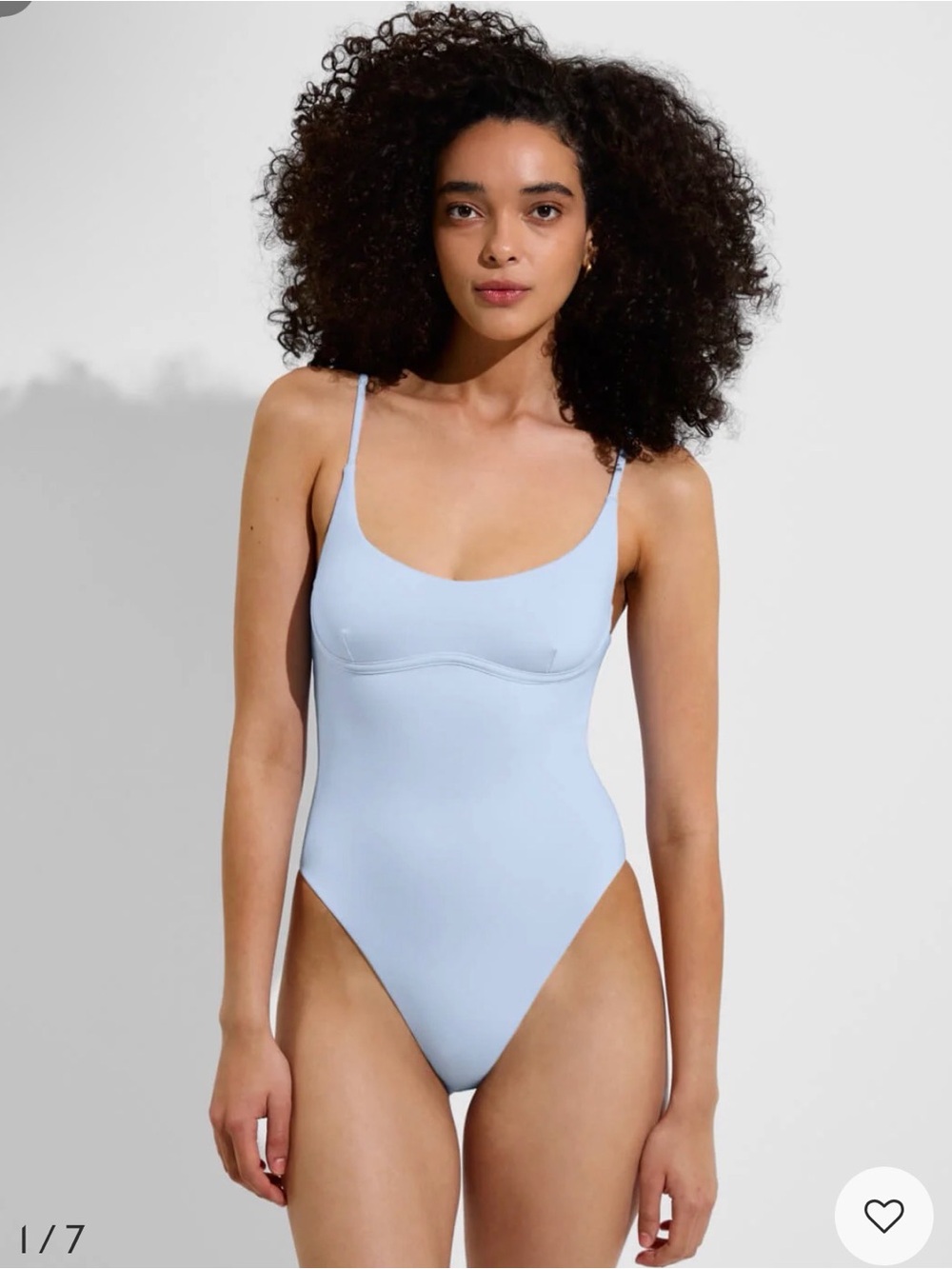 New Left On Friday Club Suit Low Bust Coverage High Cut One Piece Size M